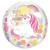 Magical Unicorn - Mágikus Egyszarvú Ultra Shape Orbz Lufi
