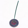Mandala Harmónia Szappankő Füstölőtartó - 8 cm