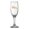 Mrs. Feliratú Pezsgős Pohár, 185 ml - Arany Felirattal