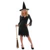 Női Boszorkány Jelmez Halloween-re, M-es