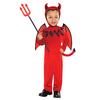 Ördög Jelmez Gyerekeknek Halloween-re, 3-4 Éveseknek