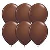 11 inch-es Chocolate Brown (Fashion) Kerek Lufi (25 db/csomag)