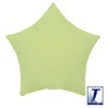 Ibrex 14 inch-es Pastel Green Csillag Fólia Lufi