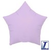Ibrex 14 inch-es Pastel Lavender Csillag Fólia Lufi