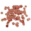 Rosegold Fólia Konfetti - 1 cm-es, 250 gr-os