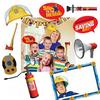Fireman Sam - Tűzoltó Kellékek Pálcán Fotózáshoz - 9 db-os