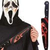 Sikoly Mintás Kés Halloween-re, 37 cm-es