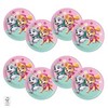 Mancs Őrjárat - Paw Patrol Skye & Everest Papír Parti Tányér - 23 cm, 8 db-os