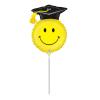 Smile Face Grad Ballagási Mini Shape Fólia Lufi (10 db/csomag)