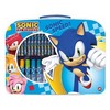 Sonic a Sündisznó Színező Készlet - 34 db-os