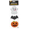 Strasszköves Halloween Mintás Matrica, 3 db-os