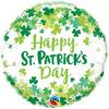 18 inch-es St. Patrick's Shamrock Fólia Lufi