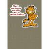 Garfield Miért Nem Hagyod Már Abba Ezt a Makacskodást Feliratú - Képeslap