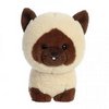 Teddy Pets Plüss - Sziámi Macska, 18 cm-es