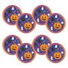 Halloween Figurák Tányér Halloween-re - 23 cm, 8 db-os