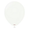 5 inch-es White - Fehér Kerek Lufi (100 db/csomag) - Kalisan