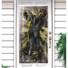 Zombi - Zombie Parti Ajtódekoráció Halloweenre - 165 cm x 85 cm