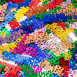 Vegyes színű 'Happy Birthday' Szülinapi Konfetti - 14 gramm